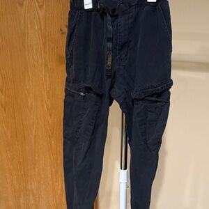 Men's Black Cargo Pants